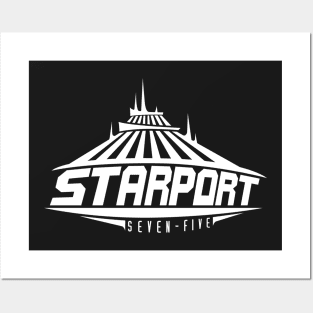 Space Mountain Starport Seven-Five Posters and Art